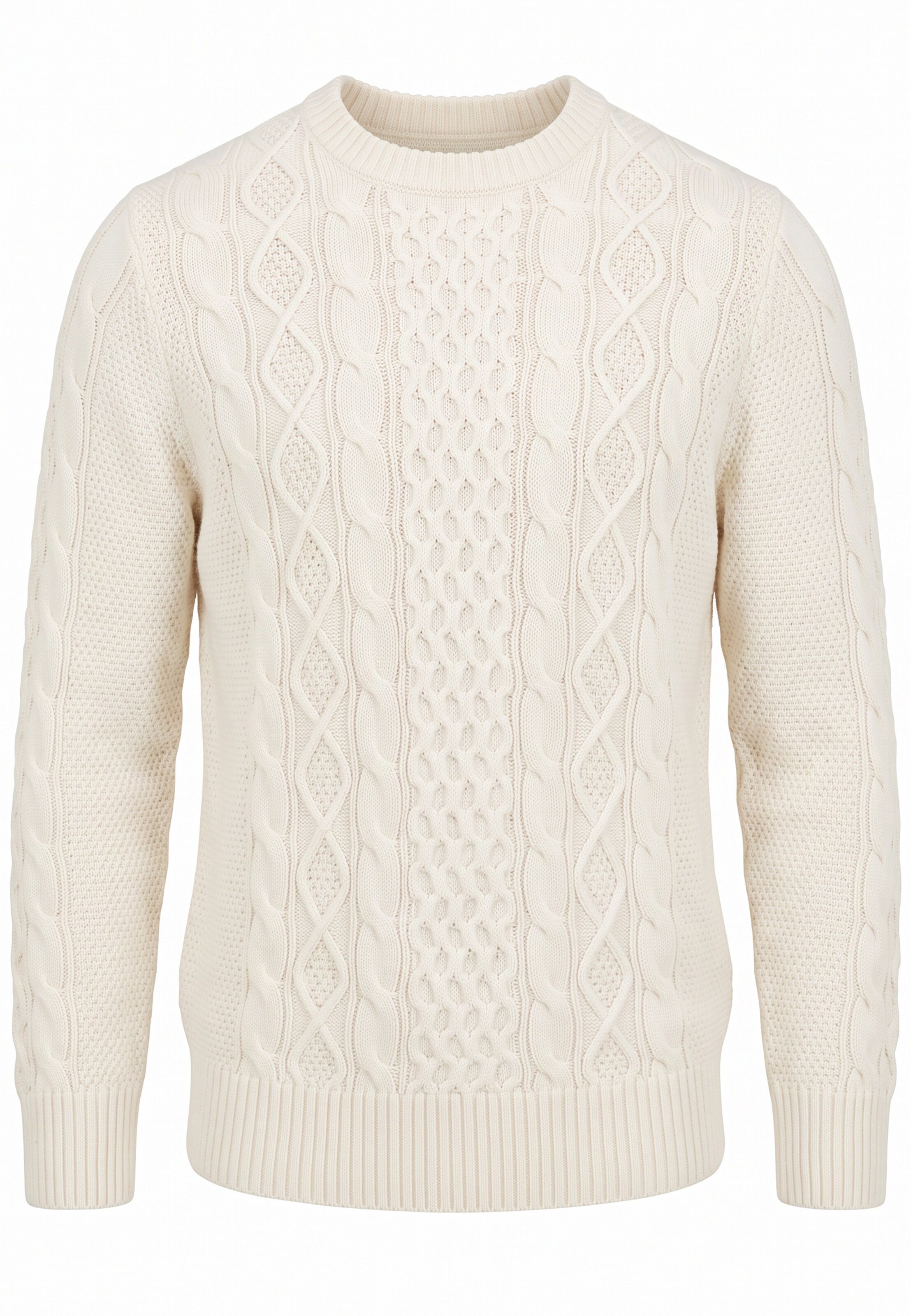 Pullover di Felix Hardy in bianco: frontale