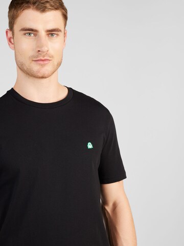 UNITED COLORS OF BENETTON T-Shirt in Schwarz