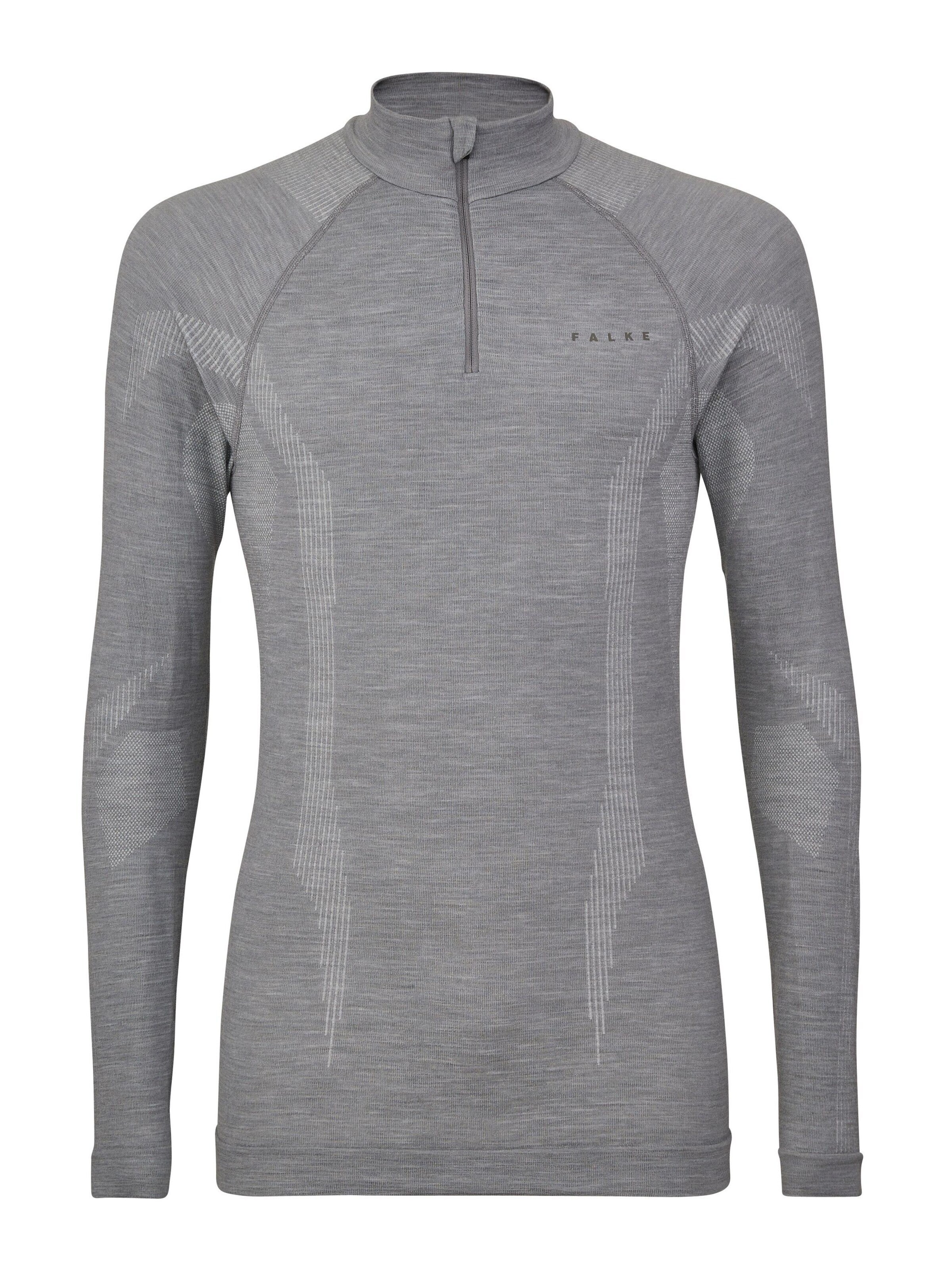 FALKE Base Layer in Grey: front