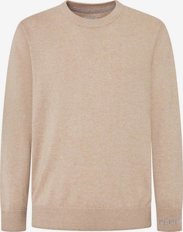 Pullover 'NEW ANDRE CREW' di Pepe Jeans in beige: frontale