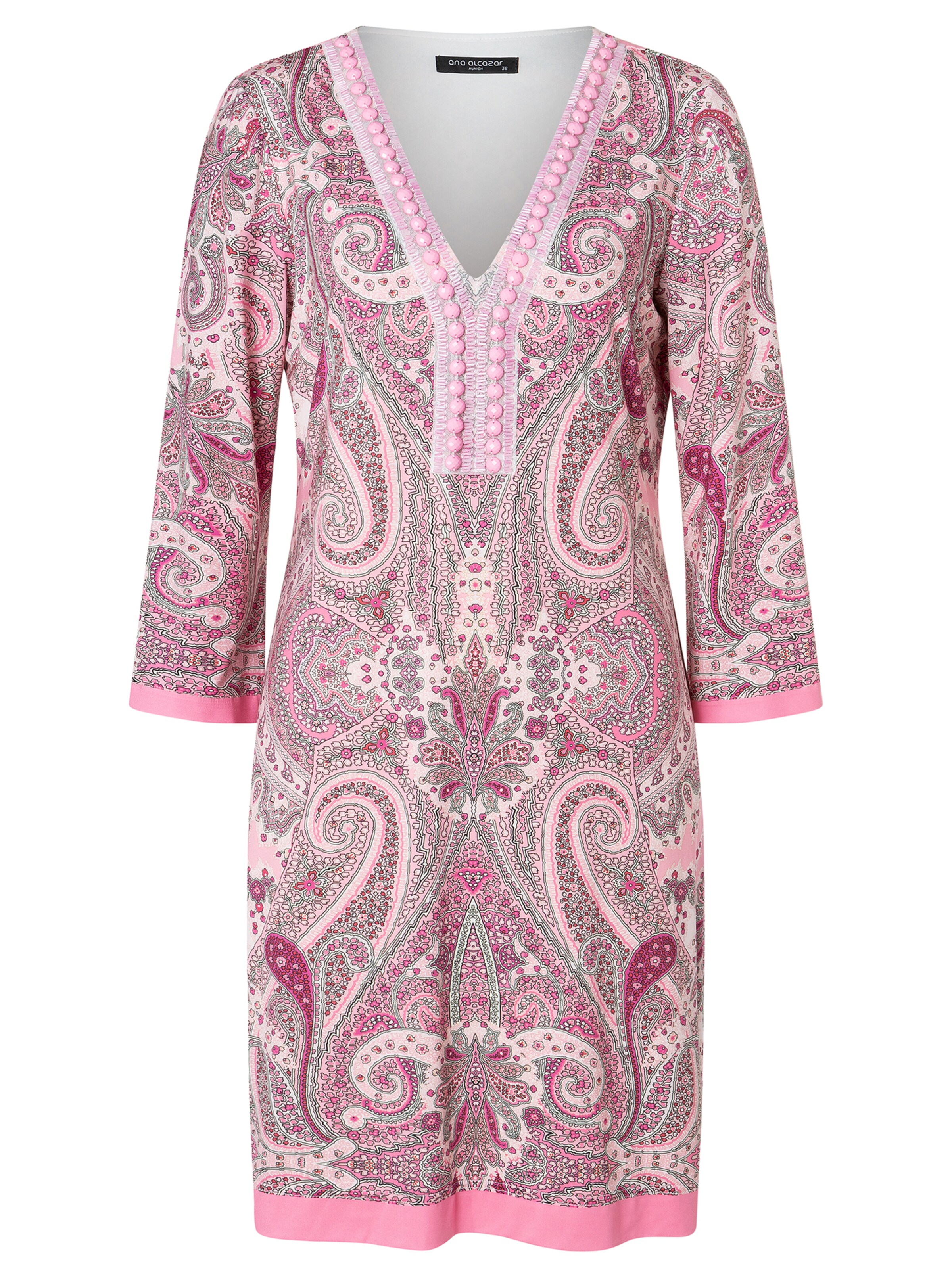 Ana Alcazar Dress 'Zipi' in Pink: front