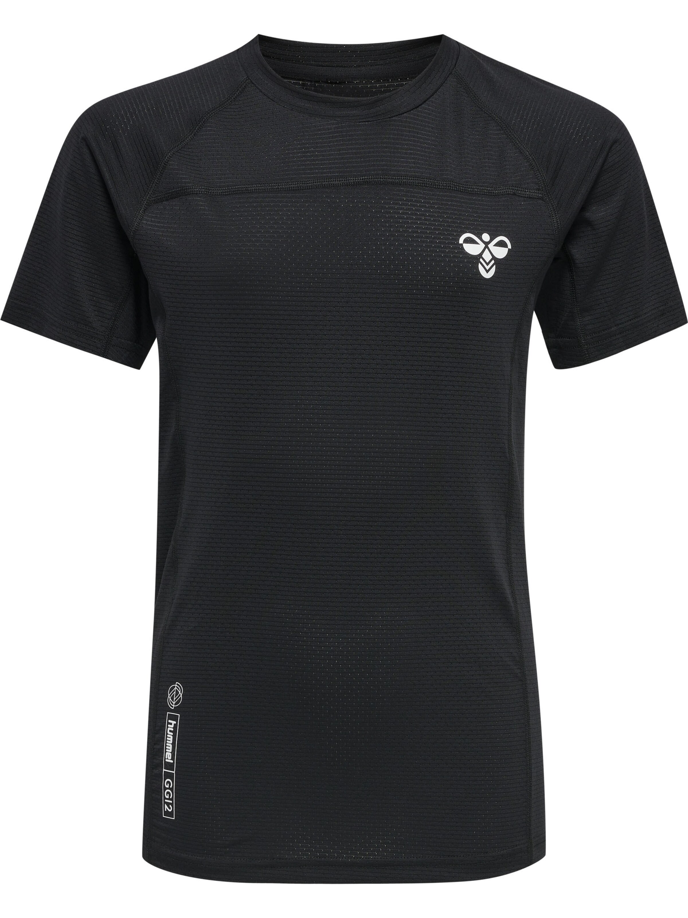 Hummel Functioneel shirt 'GG12' in Zwart: voorkant