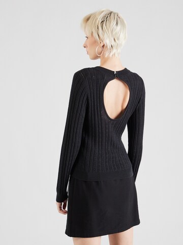 VERO MODA Sweter 'MORENA' w kolorze czarny