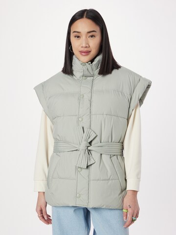 Gina Tricot Vest 'Leandra' in Green: front