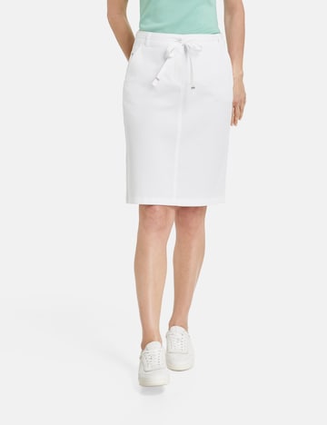 GERRY WEBER Spódnica w kolorze biały: przód