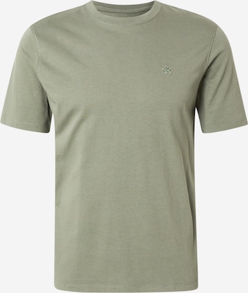 SCOTCH & SODA Shirt 'Seasonal Core' in Groen: voorkant