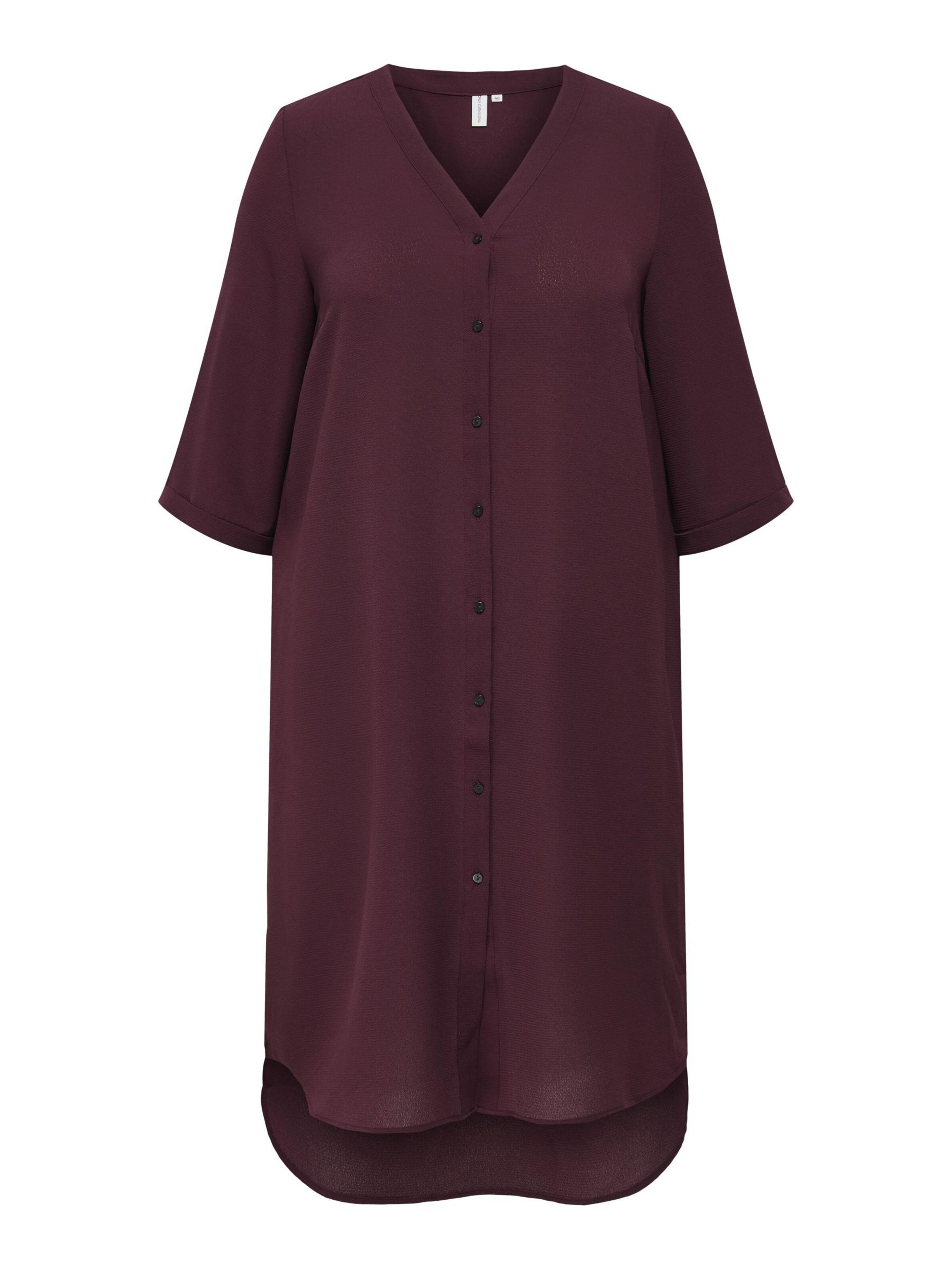 ONLY Carmakoma Kjole i rød: forside