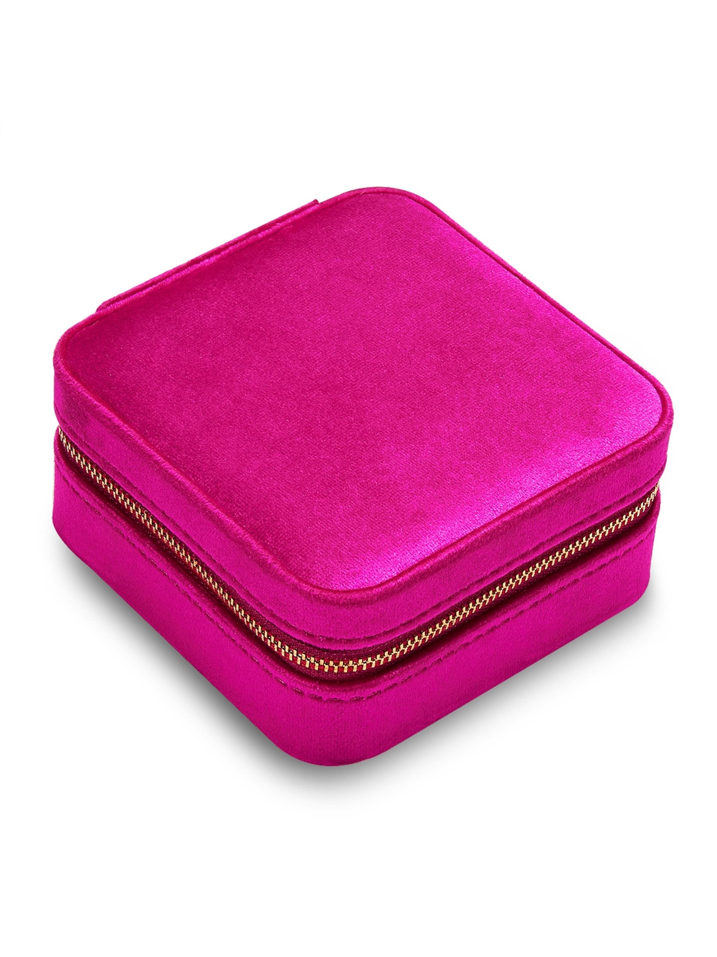 Glanzstücke München - Organizador de joyas en rosa: frente