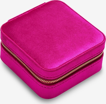 rožinė Glanzstücke München Papuošalų dėžutė: priekis