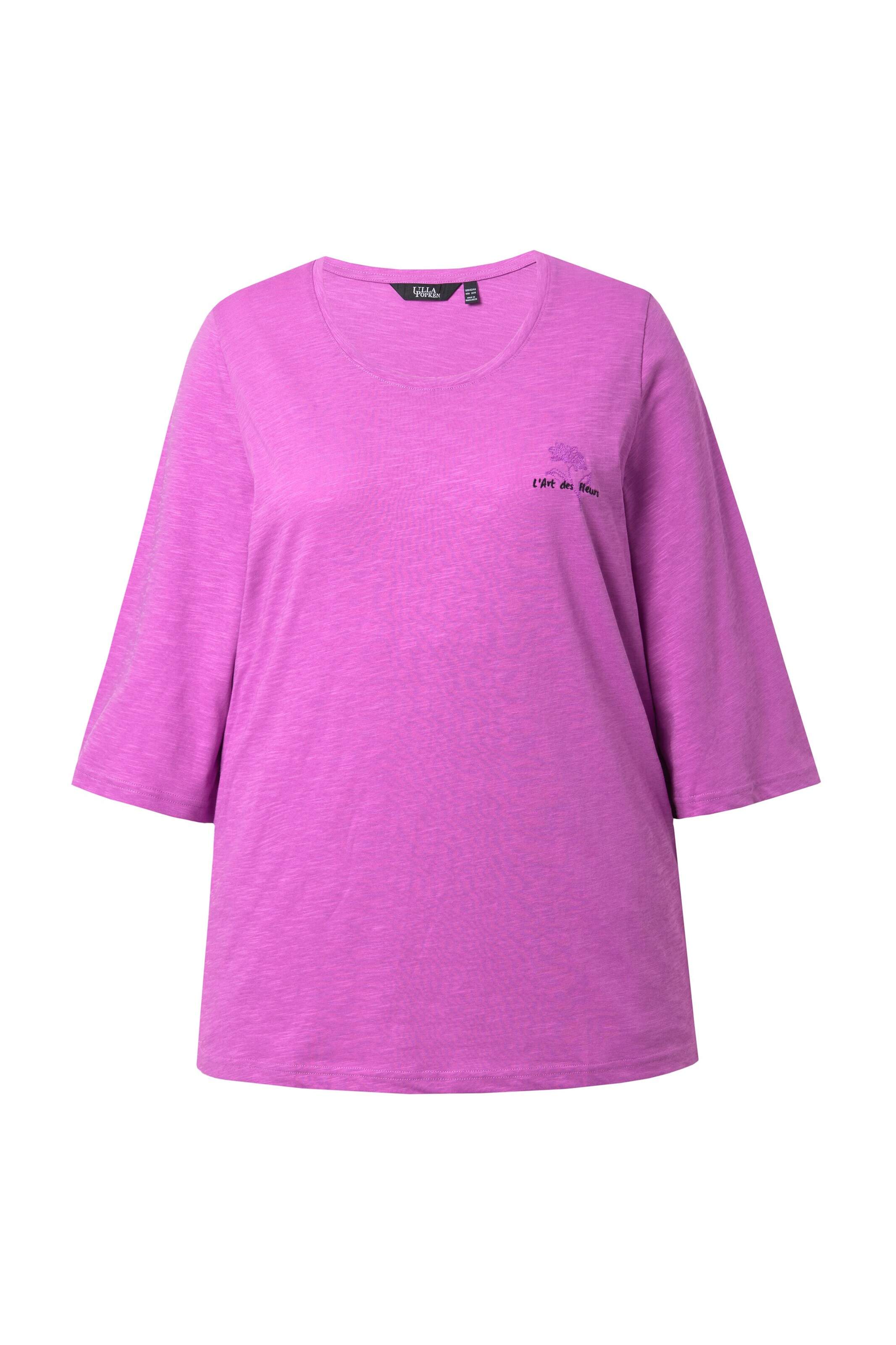 Ulla Popken Shirt in Lila: Vorderseite