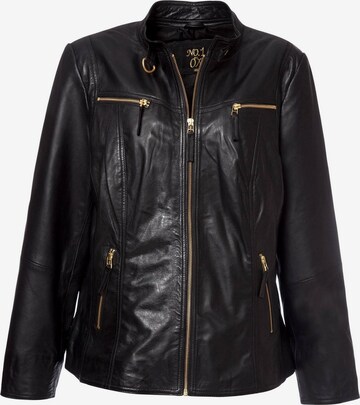 NO.1 by OX Between-Season Jacket 'Molly' in Black: front