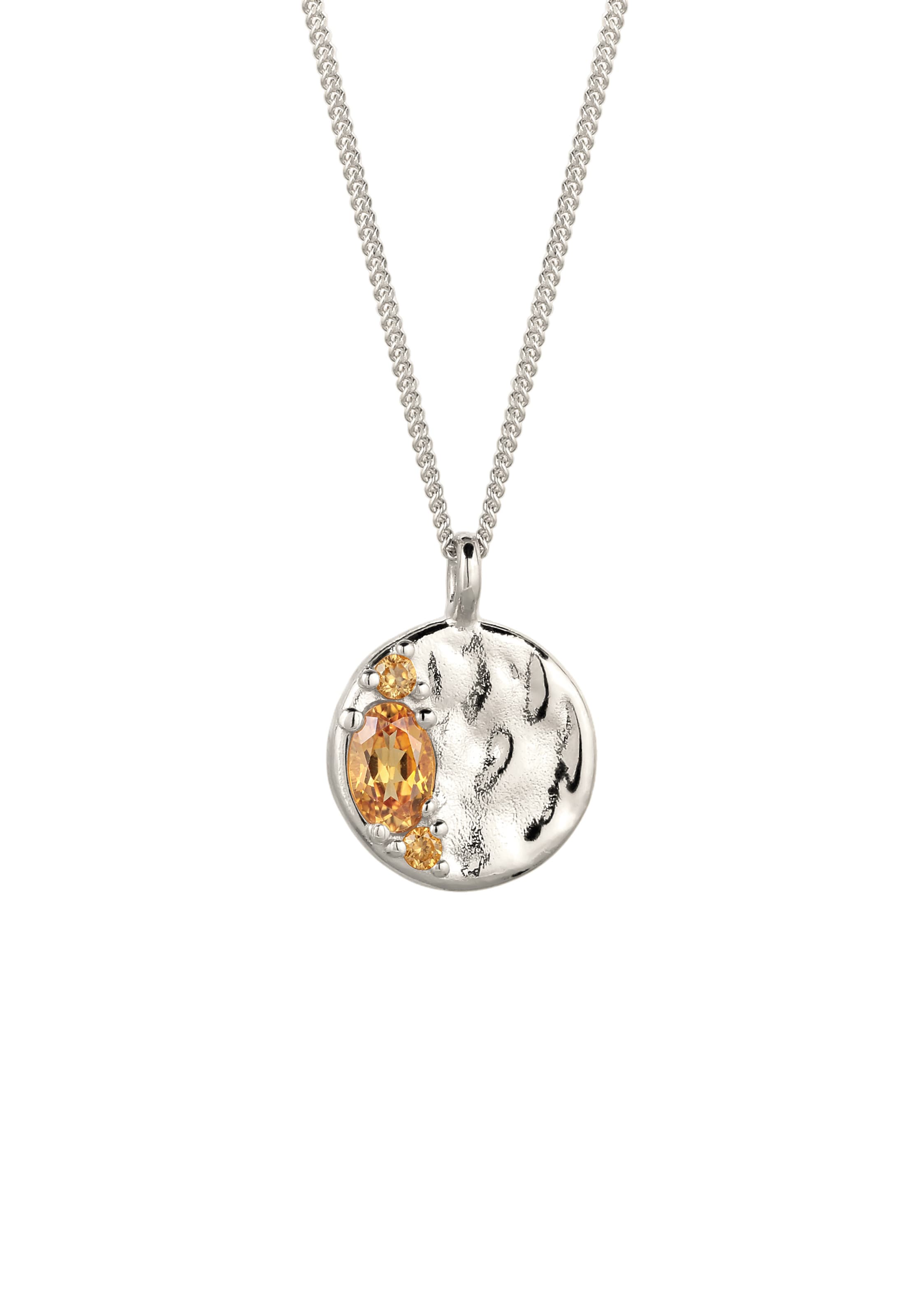 ELLI Ketting in Zilver: voorkant