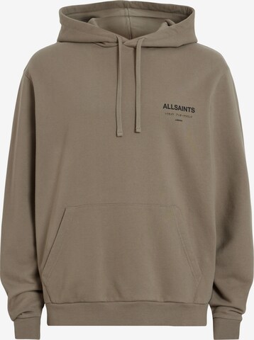 AllSaints Sweatshirt 'SUBVERSE' in Bruin: voorkant