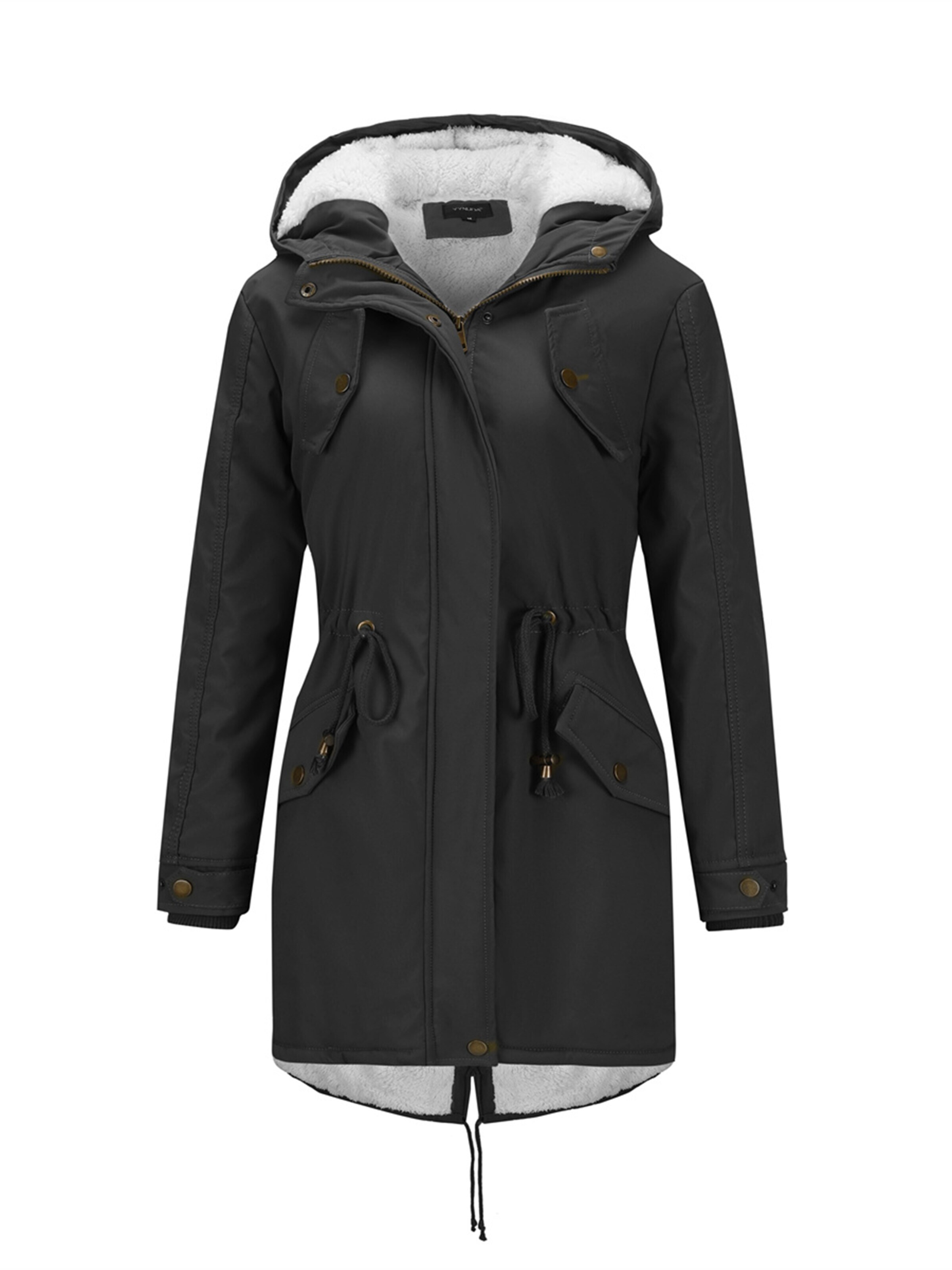 YOUTHUP Winter Jacket in Black