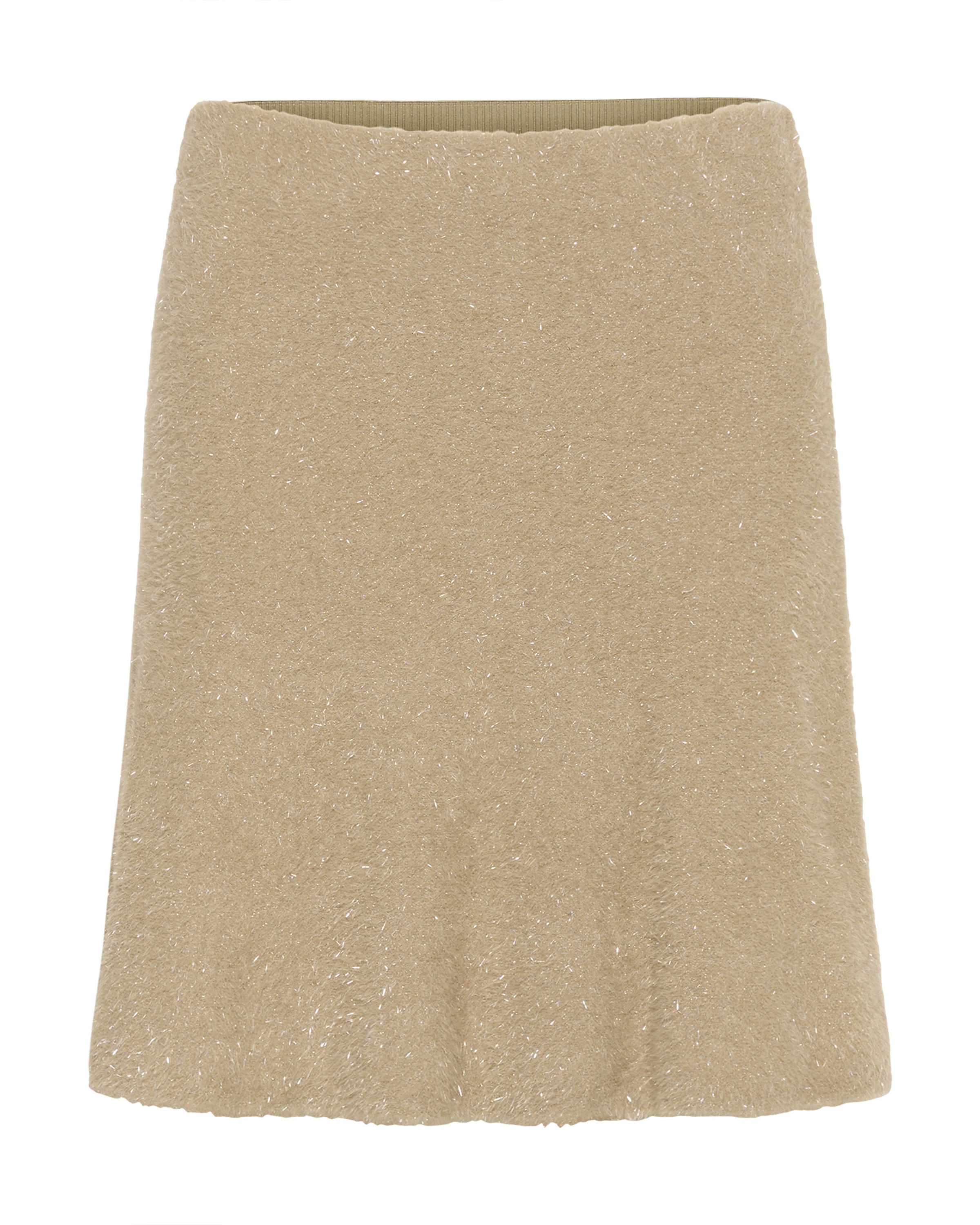 SOAKED IN LUXURY Skirt 'SLOdalys' in Beige: front