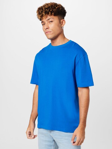 MELA T-Shirt 'BHAJAN' (GOTS) in Blau: Vorderseite