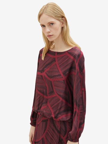 TOM TAILOR Bluse in Rot: predná strana