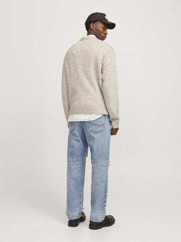 JACK & JONES Свободный крой Джинсы 'JJIEddie JJOriginal' в Синий