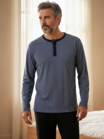 Pyjama long 'Leios' zd ZERO DEFECTS en bleu
