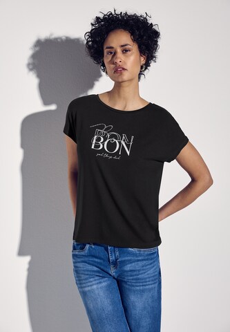 STREET ONE Shirt in Black