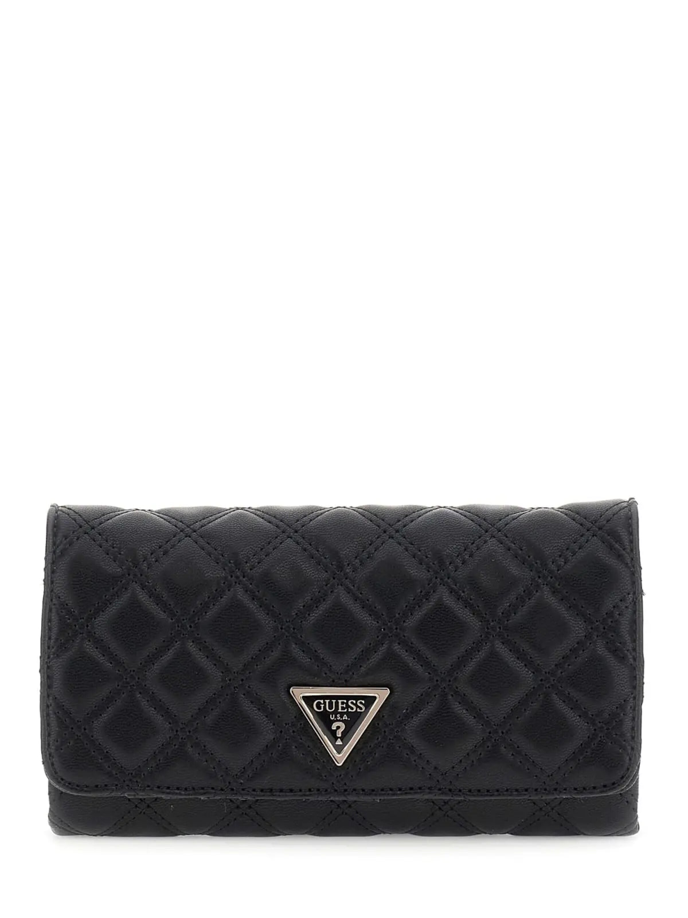 GUESS - Bolso de hombro 'Guess Sac Bandoulière Spark Micro Mini Black' en negro: frente
