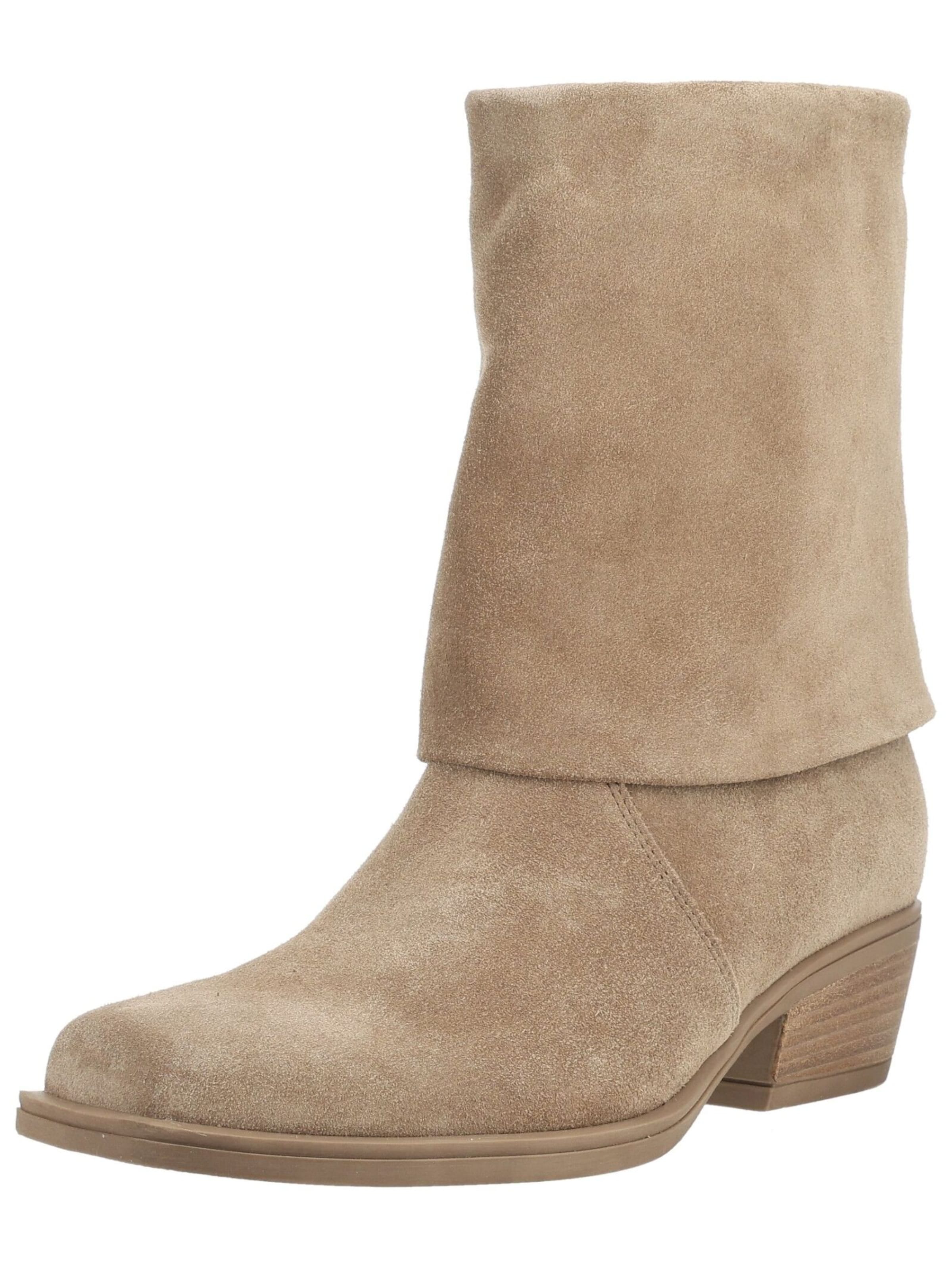 GABOR Enkellaarsjes in Beige: voorkant