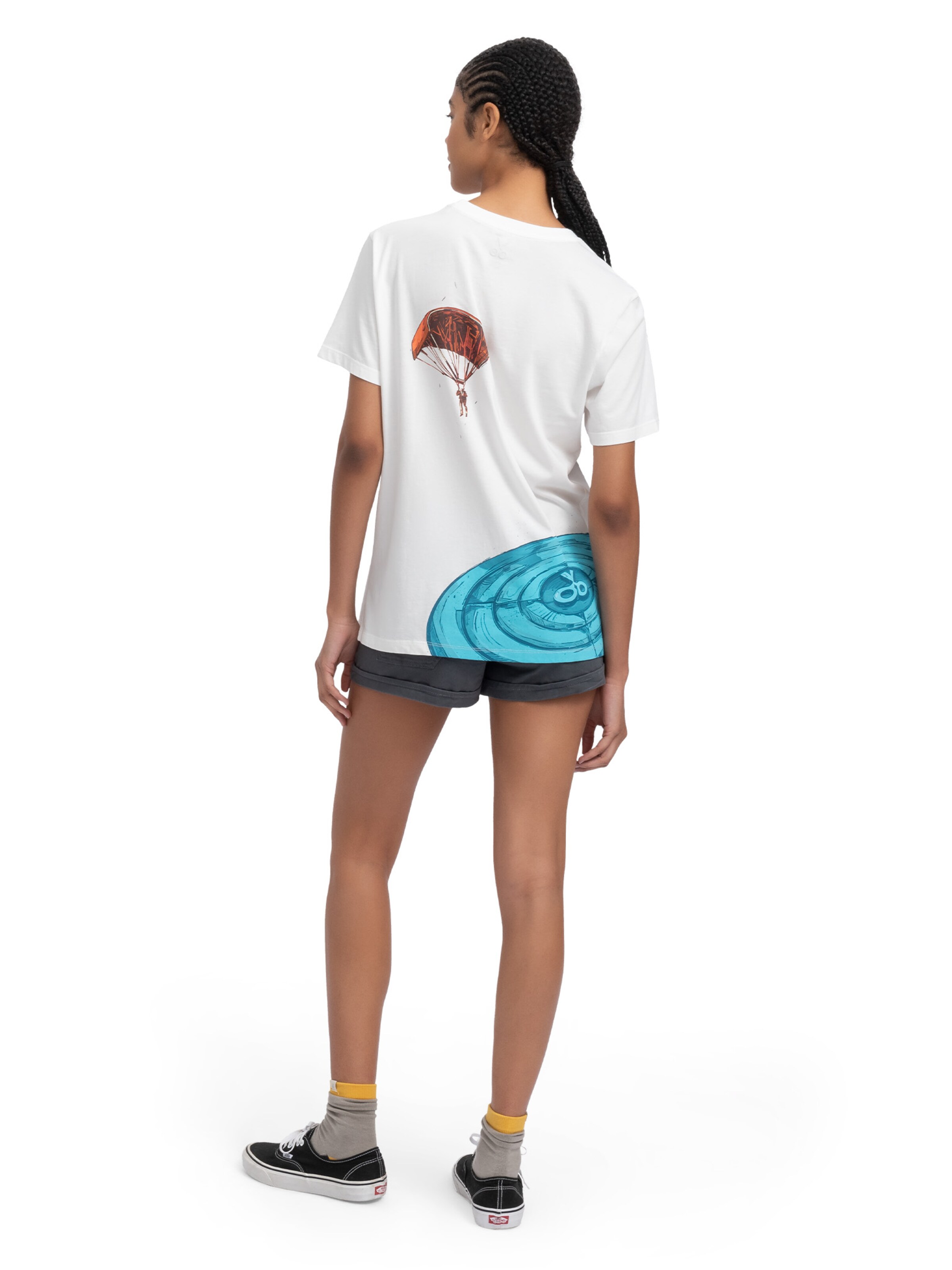 Kaft T-Shirt 'Target' in Weiß