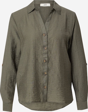 JDY Bluse 'JDYLAUREL' i grøn: forside