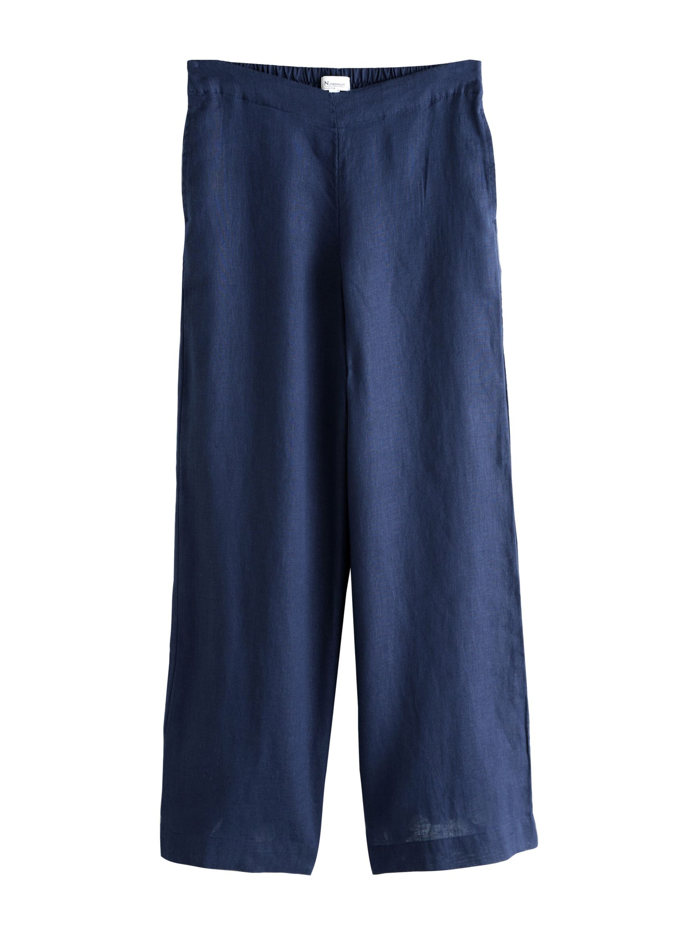 Next Wide Leg Hose in Blau: Vorderseite