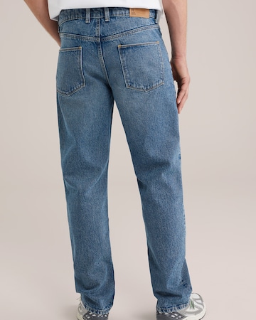 WE Fashion Regular Jeans in Blau