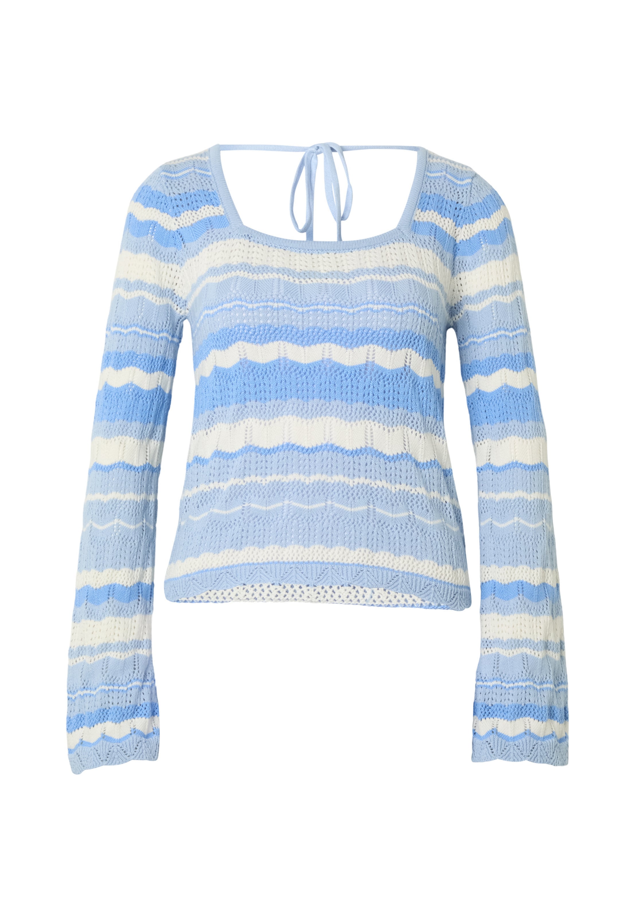 Pull-over Estelou en bleu : devant