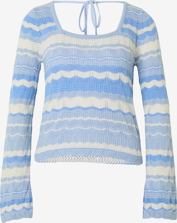 Pull-over Estelou en bleu : devant