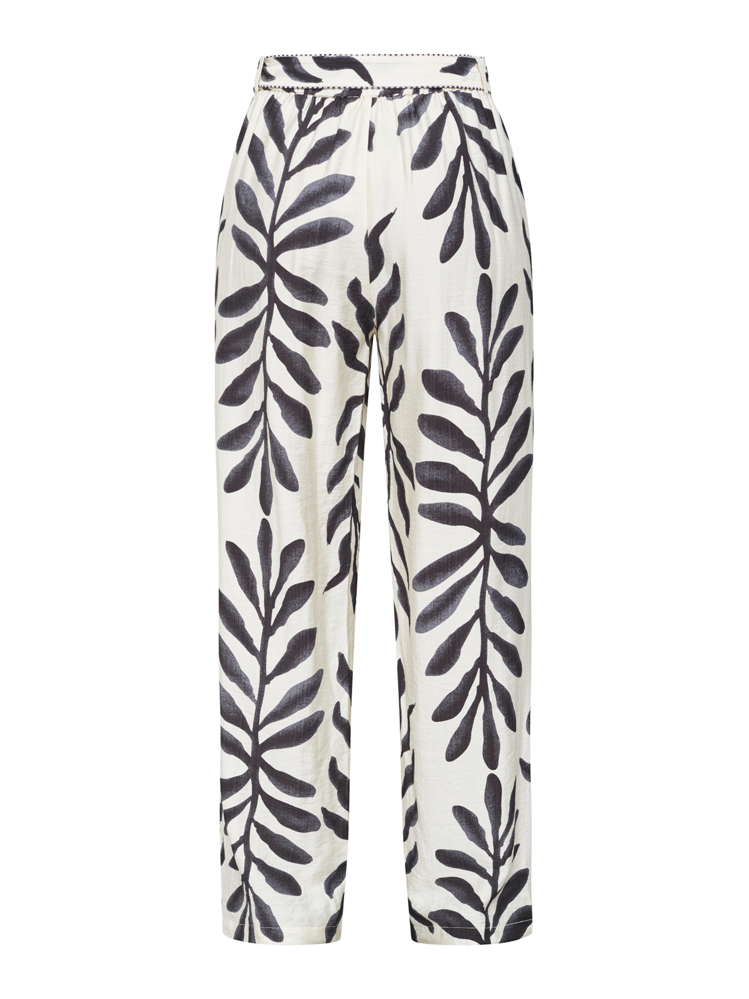 SISTERS POINT Ohlapna forma Hlače 'ELLA-43' | bež barva