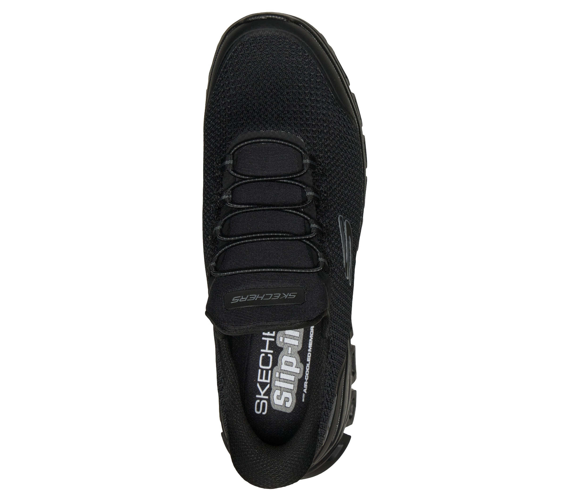 SKECHERS Slip On in Schwarz