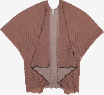 FRAAS Cape in Braun: Vorderseite