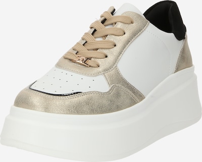 Sneaker low TATA Italia pe auriu / negru / alb murdar, Vizualizare produs