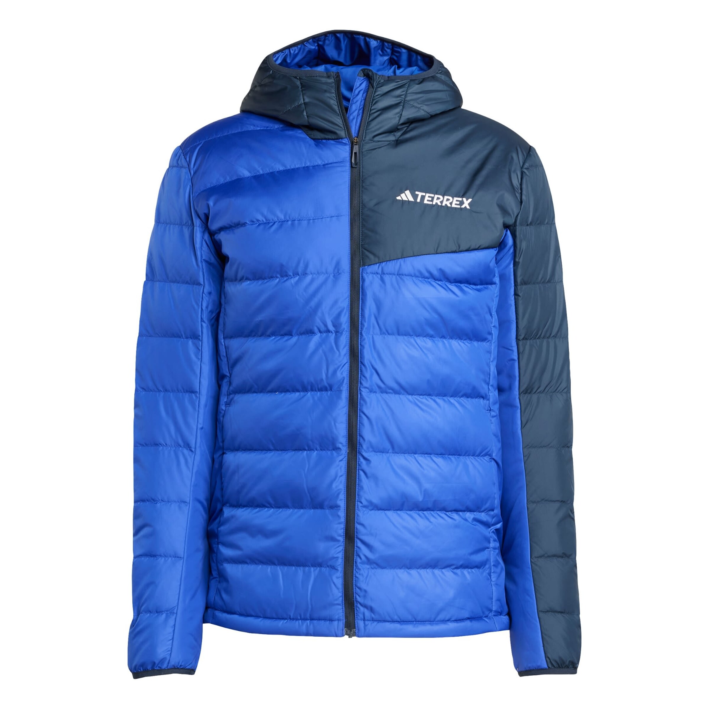 ADIDAS TERREX Outdoor jacket 'Multi Light Down Hooded' in Blue: front