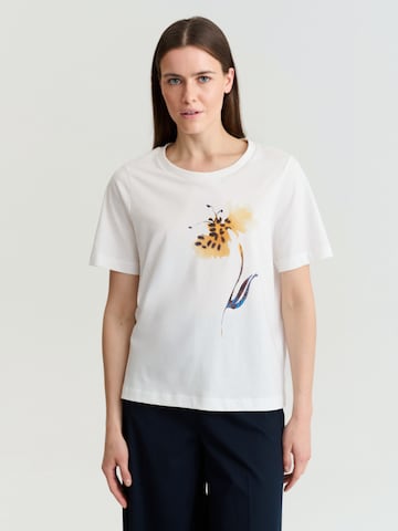 Tricou 'Landa 1' de la TATUUM pe alb: față