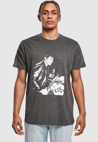 Merchcode Shirt 'Kol' in Grijs: voorkant