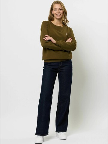 U.S. POLO ASSN. Pullover ' Helen ' in Grün