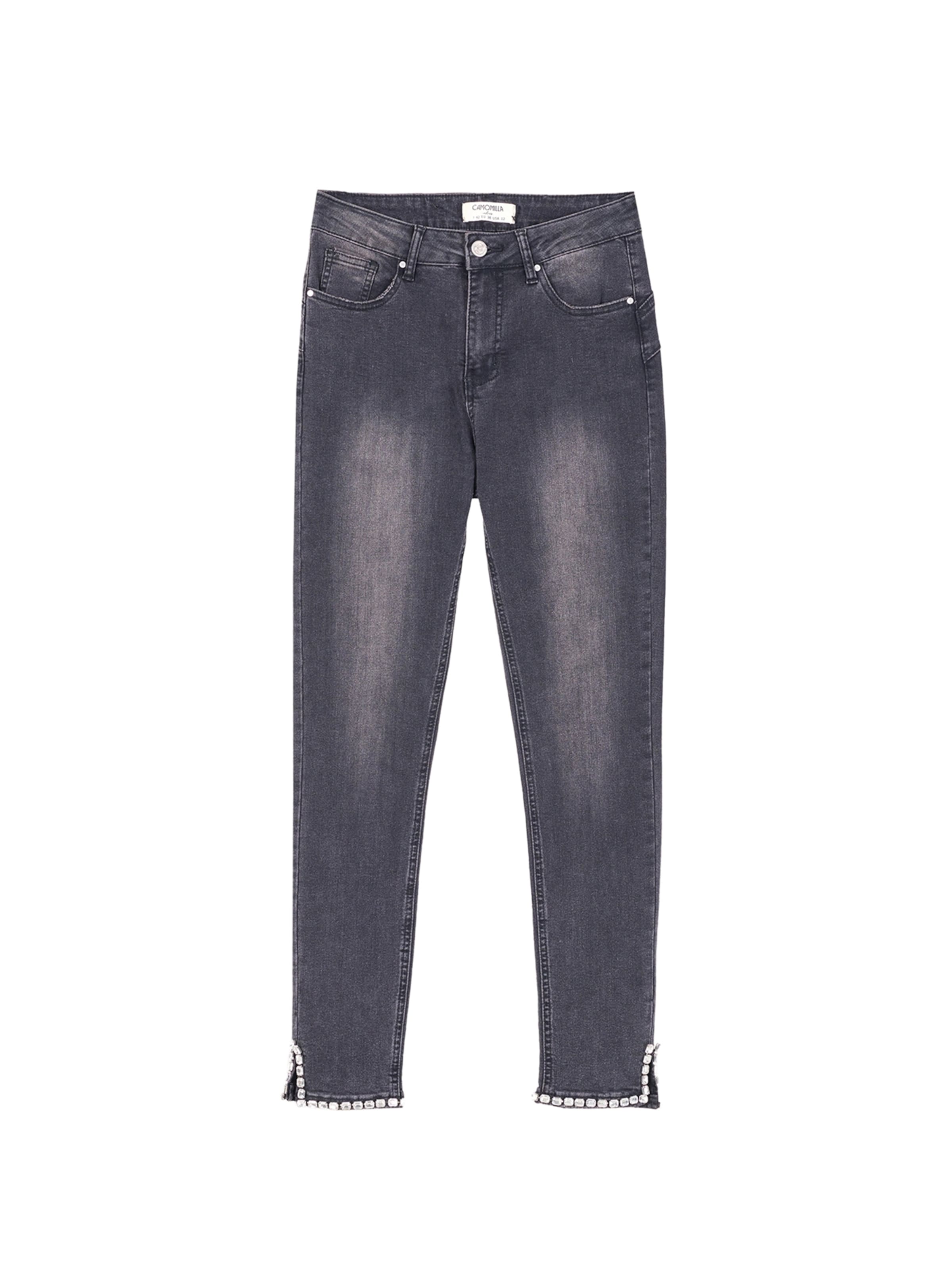 Slimfit Jeans 'Donny' di Camomilla Italia in grigio: frontale