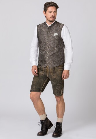 STOCKERPOINT Traditional Vest 'Edward' in Brown