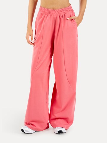 Smilodox Loosefit Jogginghose Nexa in Pink: Vorderseite
