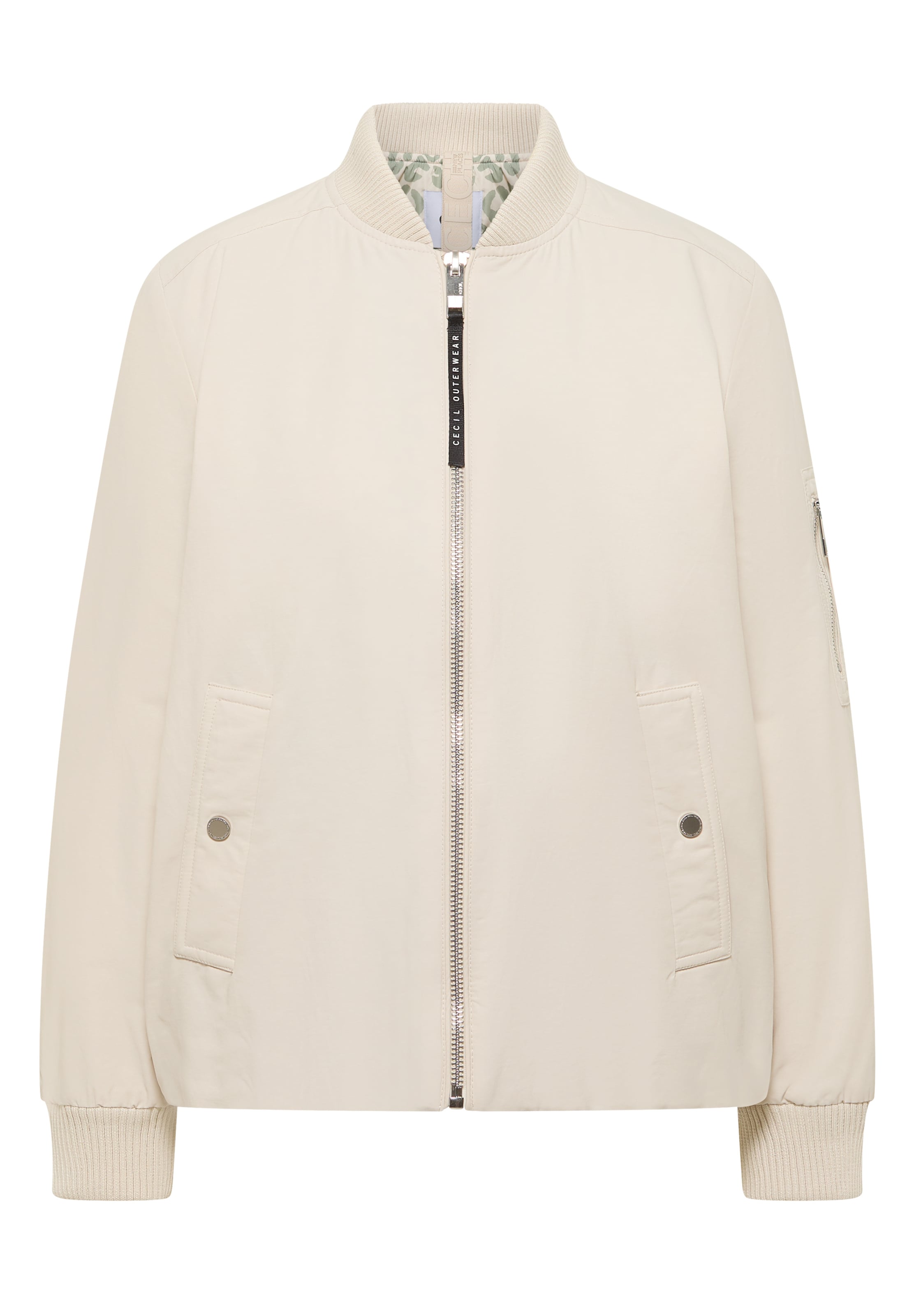 CECIL Between-Season Jacket in Beige: front
