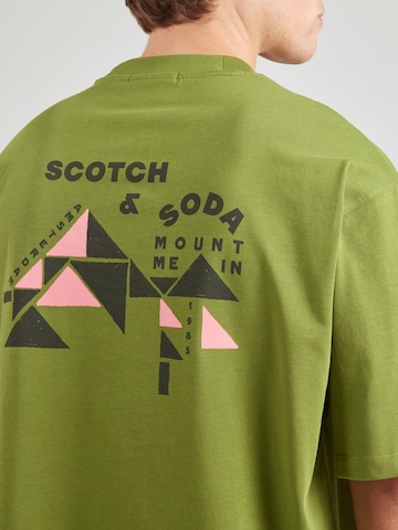 SCOTCH & SODA T-shirt i grön