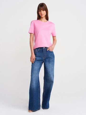 T-shirt 'T-Shirts' Dilvin en rose
