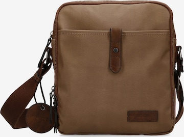 Picard Schoudertas 'Calahari' in Bruin: voorkant