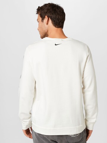 NIKE Sport sweatshirt i beige