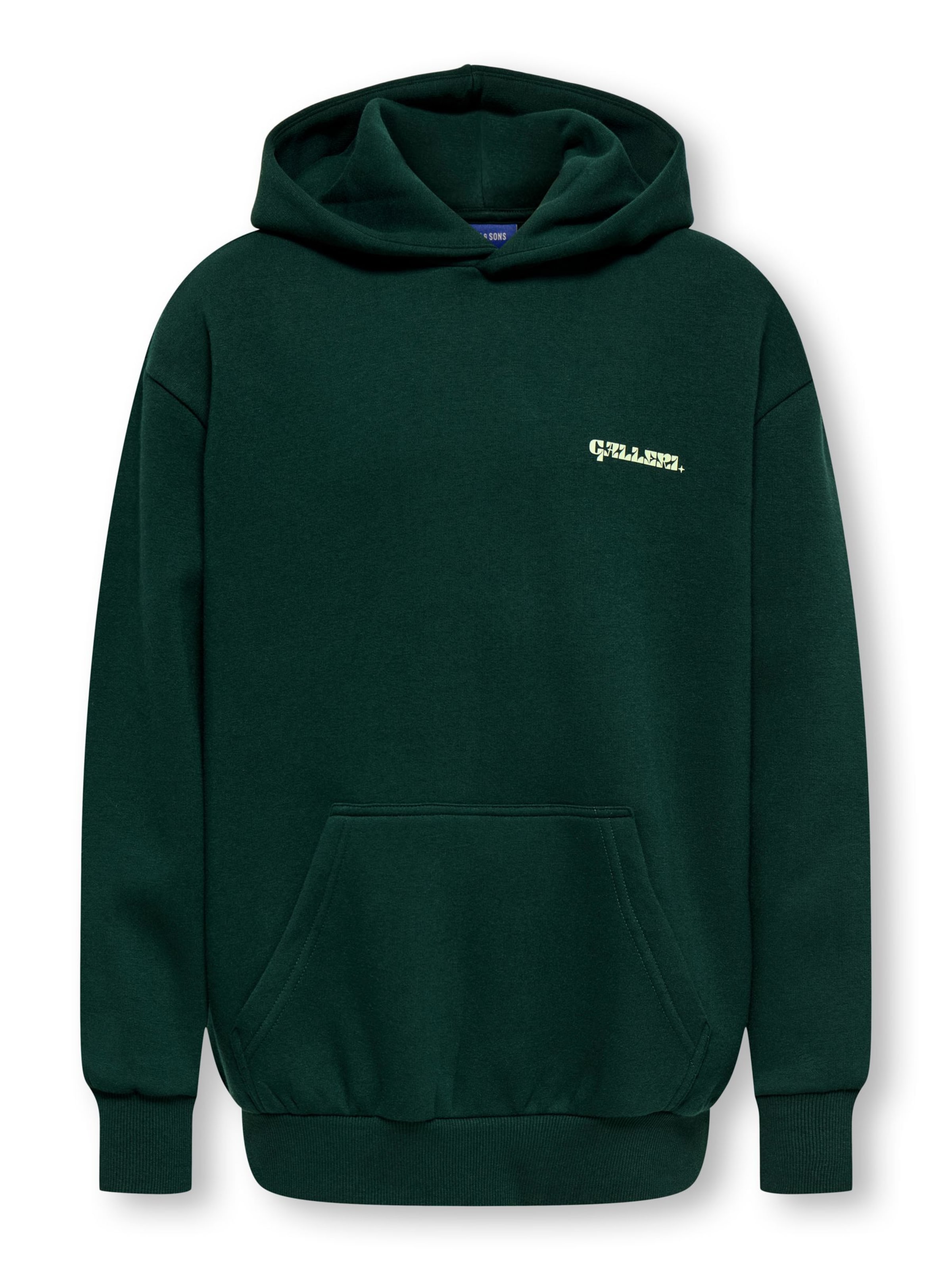 Only & Sons Junior Sweatshirt 'OSJCERES ' in Groen: voorkant