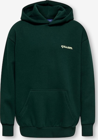 Felpa 'OSJCERES ' di Only & Sons Junior in verde: frontale